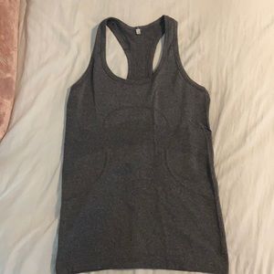 Lululemon Grey Racerback Tank
